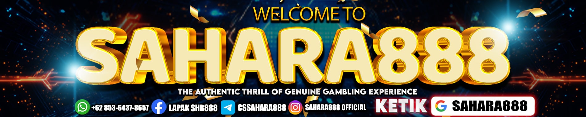 SELAMAT DATANG DI SAHARA888